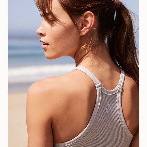 Free People Happiness Runs Crop grey M/L - Picture 5 of 6